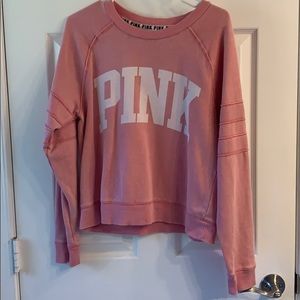 victoria’s secret pink crew neck